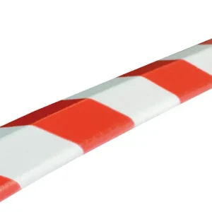 Sichere Zahlung Knuffi Eckschutzprofil Typ W 14 x 26 mm rot weiß PU - 1,00 m Standard