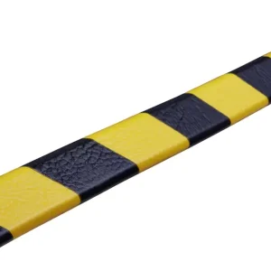 Neu Knuffi Eckschutzprofil Typ E 26 x 26 mm gelb schwarz PU - 50,00 m Standard