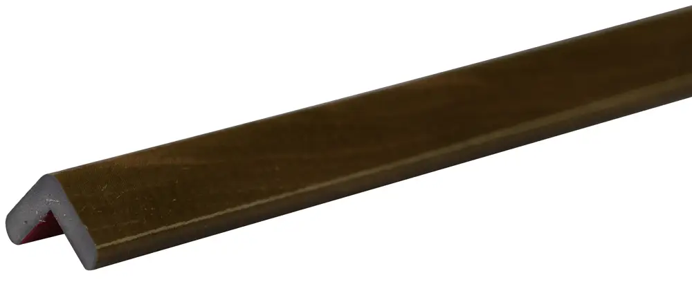 Knuffi Eckschutzprofil Typ E 26 x 26 mm Holz khaki PU - 1,00 m Standard Preisreduziert
