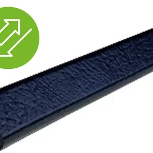 Günstig Knuffi Eckschutzprofil Typ E 26 x 26 mm schwarz PU - 1,00 m Removable