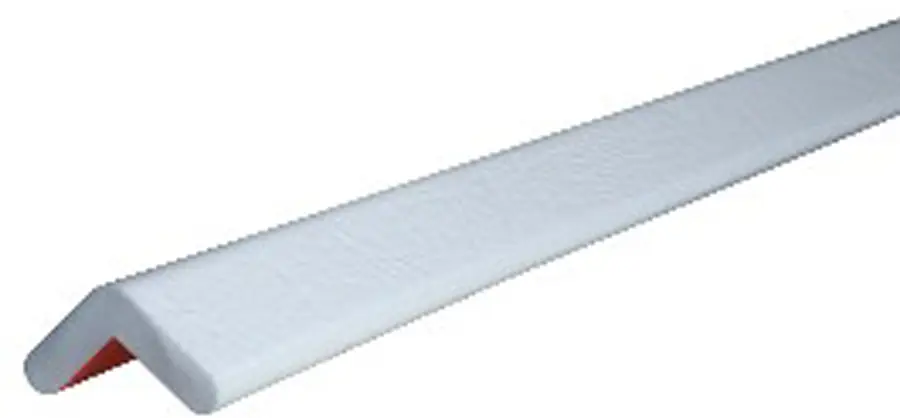 Sonderaktion Knuffi Eckschutzprofil Typ E 26 x 26 mm weiß PU - 50,00 m Standard