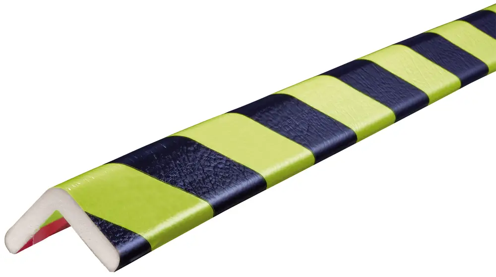 Neu Knuffi Eckschutzprofil Typ H 45 x 45 mm neon schwarz PU - 5,00 m Standard