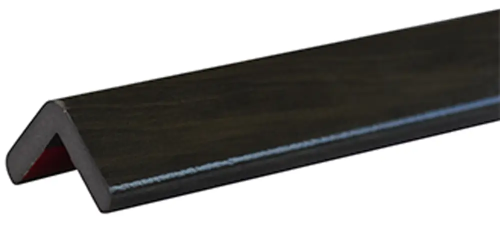 Knuffi Eckschutzprofil Typ H 45 x 45 mm Holz dunkel PU - 1,00 m Standard Nur Für Kurze Zeit