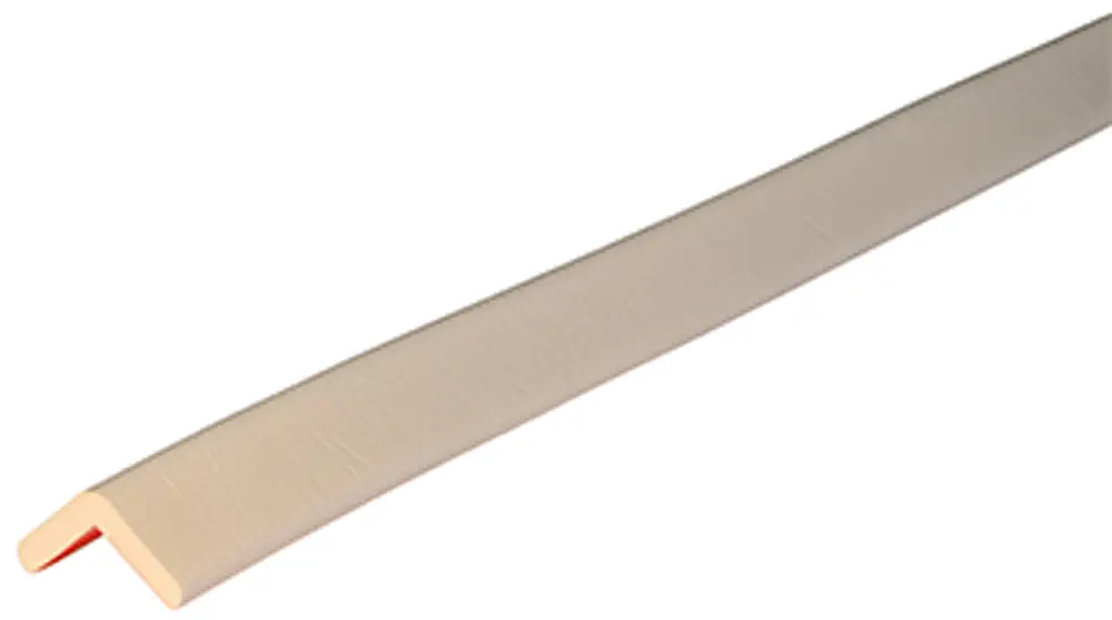 Knuffi Eckschutzprofil Typ H 45 x 45 mm weiß PU - 50,00 m Standard Schnäppchen