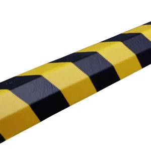 Nur Heute Knuffi Wandschutz Profil Typ CC 40 x 36 mm gelb schwarz PU - 50,00 m Standard