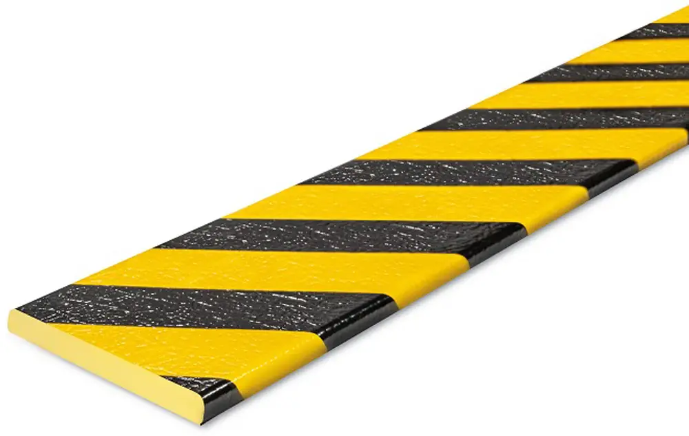Günstig Knuffi Wandschutz Profil Typ MiniGiant 100 x 10 mm gelb schwarz PU - 1,00 m Standard