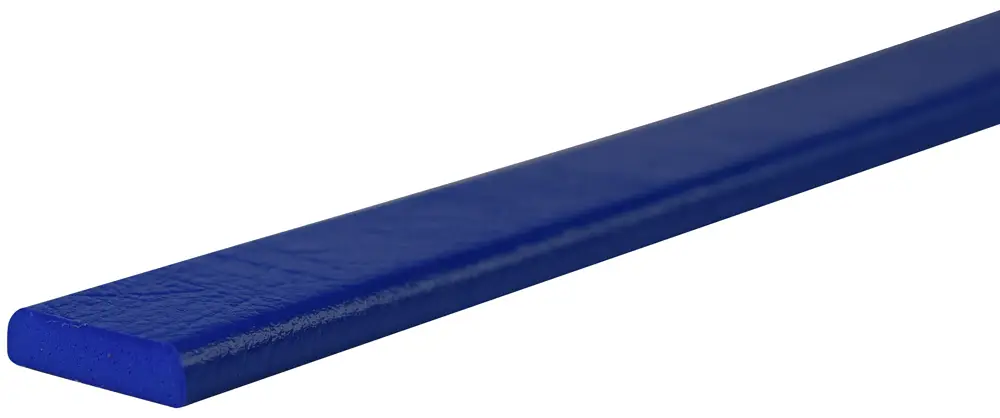 Billig Knuffi Wandschutz Profil Typ F 40 x 11 mm blau PU - 5,00 m Standard
