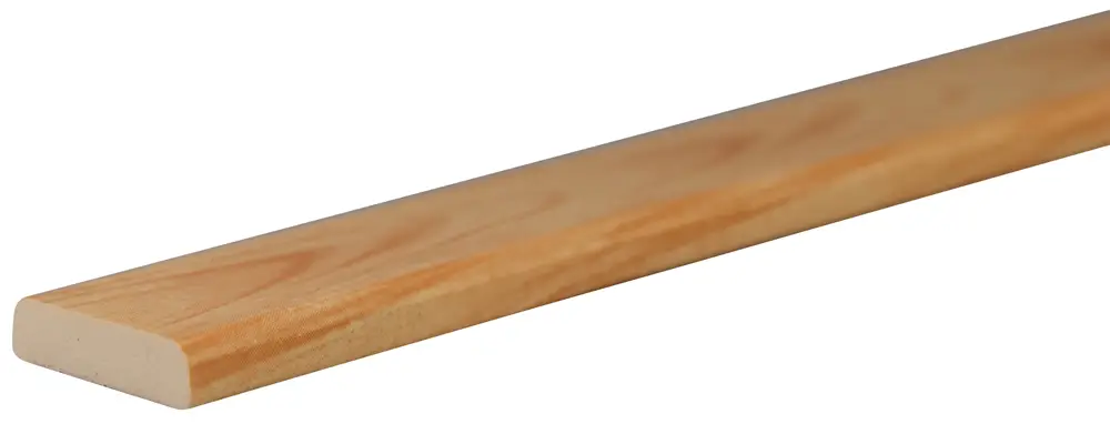 Meistverkauft Knuffi Wandschutz Profil Typ F 40 x 11 mm Holz natur PU - 1,00 m Standard