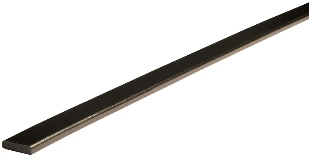 Knuffi Wandschutz Profil Typ F 40 x 11 mm schwarz PU - 5,00 m Standard Letzte Chance