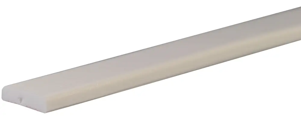Schnäppchen Knuffi Wandschutz Profil Typ F 40 x 11 mm weiß PU - 5,00 m Standard