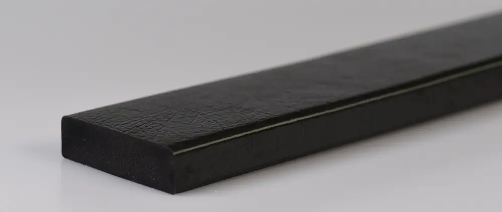 Meistverkauft Knuffi Wandschutz Profil Typ S 75 x 20 mm schwarz PU - 1,00 m Standard