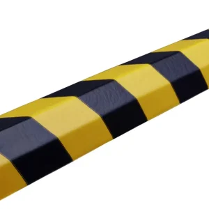 Nur Heute Knuffi Kantenschutzprofil Typ BB 40 x 36 mm gelb schwarz PU - 5,00 m Standard