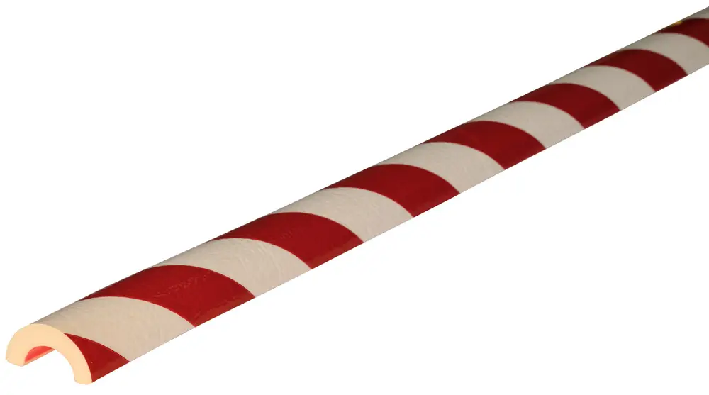 Sale Knuffi Rohrschutz Profil Typ R30 Ø 30 mm rot weiß PU - 50,00 m Standard