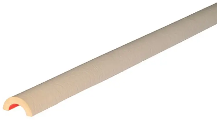 Günstig Knuffi Rohrschutz Profil Typ R30 Ø 30 mm weiß PU - 50,00 m Standard