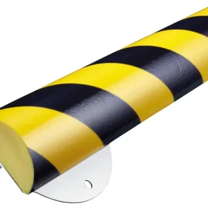 Knuffi Schutzprofil Kit Typ A+ Ø 60 mm gelb schwarz PU - 0,50 m Sale