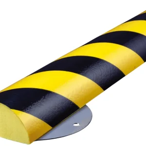 Top-Angebot Knuffi Schutzprofil Kit Typ C+ 70 x 35 mm gelb schwarz PU - 1,00 m