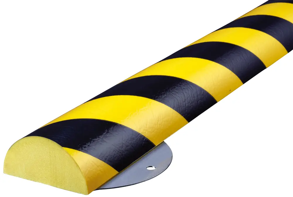 Top-Angebot Knuffi Schutzprofil Kit Typ C+ 70 x 35 mm gelb schwarz PU - 1,00 m