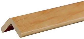 Knuffi Eckschutzprofil Typ H 45 x 45 mm Holz natur PU - 5,00 m Standard Neu Im Sortiment