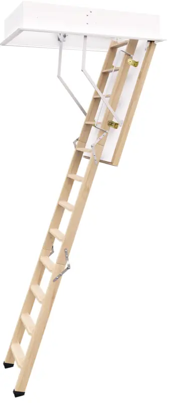 Kracherpreis Roto Bodentreppe Holz Cadet 3 Norm Raumhöhe 220 - 288 cm Rohbaumaß 120 x 70 cm