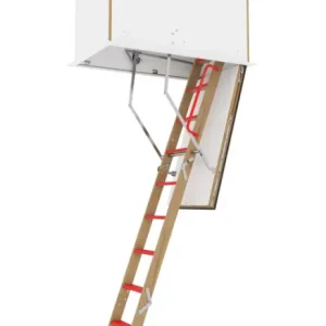 Roto Dachlukentreppe Bodentreppe Holz Designo Raumhöhe 230 - 280 cm Rohbaumaß 120 x 70 cm Markenware
