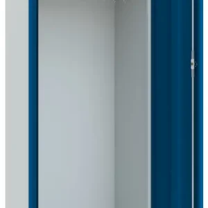Versand Am Gleichen Tag Pavoy Spind mit 1 Abteil 1800 x 600 x 500 mm - Zylinderschloss gemeinsam schließend - RAL 7035 5010