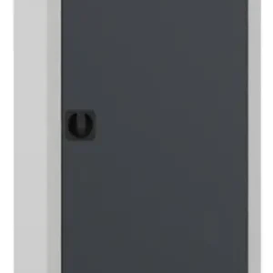 Versand Am Gleichen Tag Pavoy Flügeltürenschrank mit Vollblechtür 1950 x 640 x 500 mm - 4 Fachböden verzinkt - RAL 7035 7016