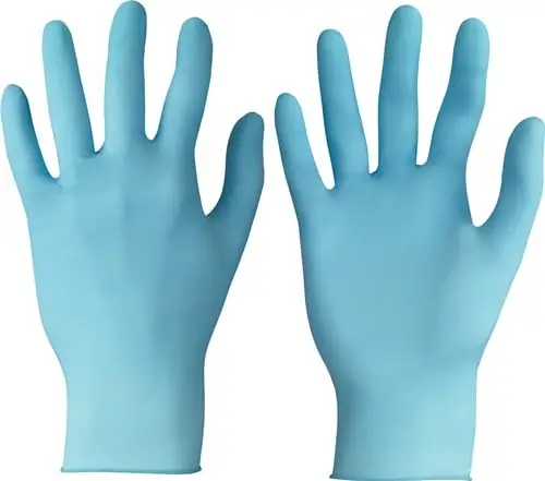 Abverkauf ANSELL 100x Einweghandschuhe TouchNTuff 92-670 Gr.8,5-9 hellblau Nitril - 92-670-8,5-9