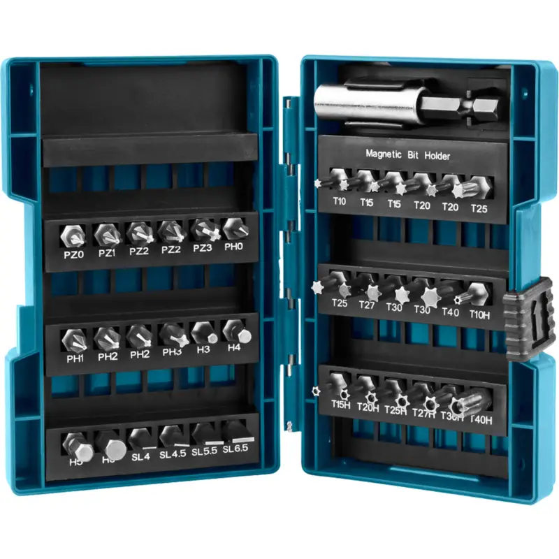 Makita 10x B-28606 Bit-Box Schrauberbit-Set 37tlg. - B-28606-10 Geprüft