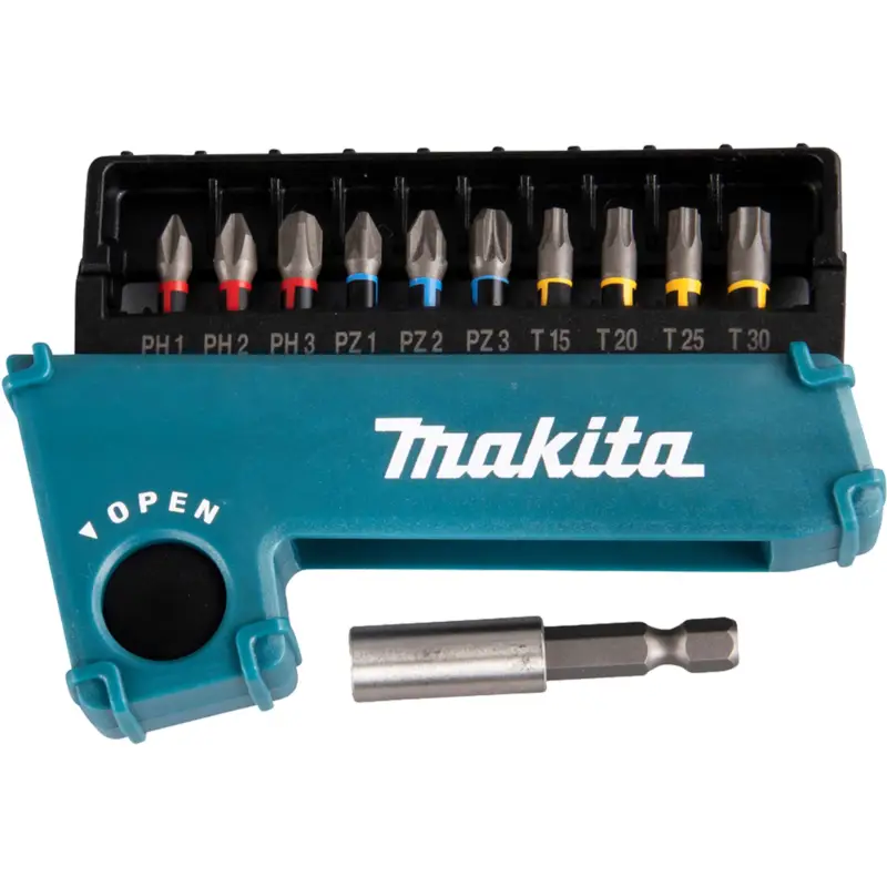 Begrenztes Angebot Makita Torsion Bitset 11tlg. - E-03567