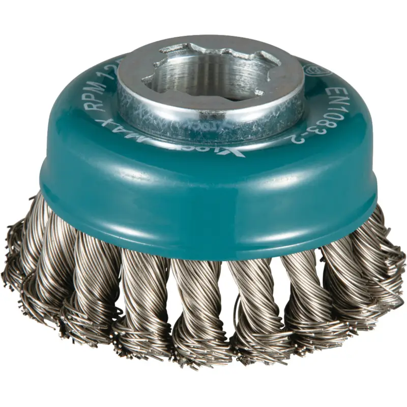 Zertifiziert Makita Topfbürste 80 mm X-LOCK - D-73330