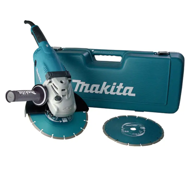 Neu Im Sortiment Makita GA9020RFK3 Winkelschleifer Ø 230 mm 2.200 W inkl. 2 Diamantscheiben im Koffer