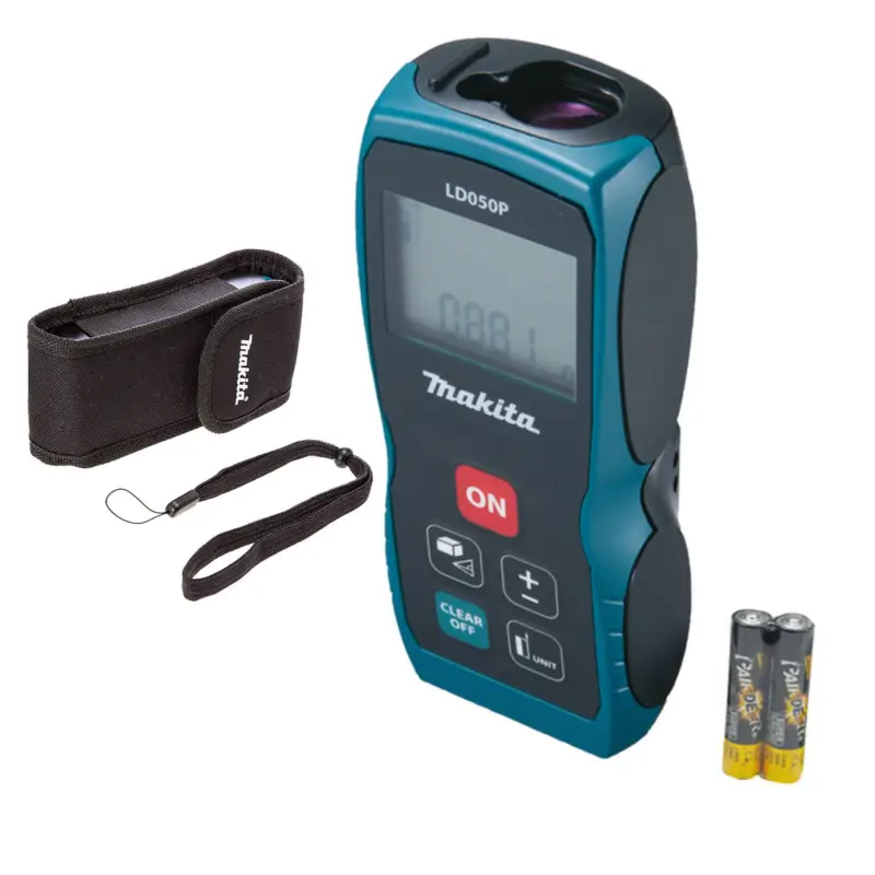 Makita LD050P Entfernungsmesser 40 m in Transporttasche Echt