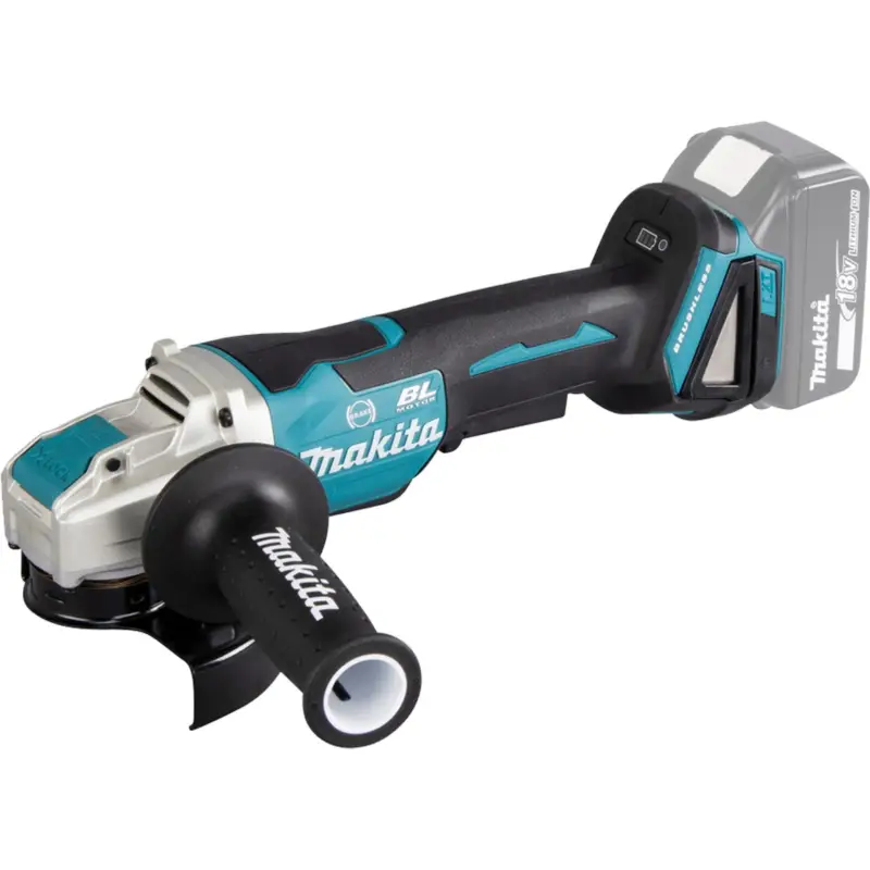 Makita DGA520ZX1 Akku-Winkelschleifer Ø 125 mm 18 V mit Paddelschalter Solo Meistverkauft