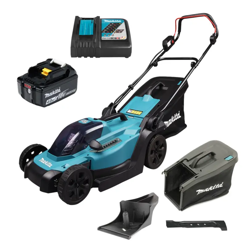 Knallerangebot Makita Akku-Rasenmäher 18V / 1x 4,0 Ah Akku + Ladegerät - DLM330RM