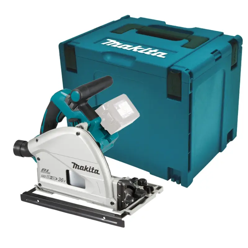 Makita DSP601ZJU Akku-Tauchsäge 2x18V / 56 mm Solo mit Bluetooth im MAKPAC Garantierte Lieferung