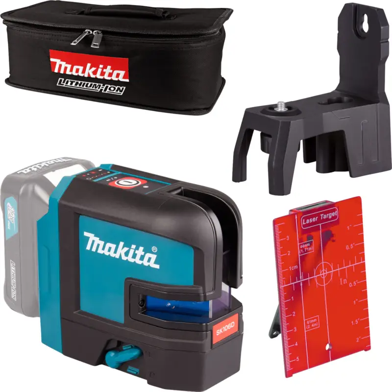 Sichere Zahlung Makita SK106DZ Akku-Kreuz Linienlaser rot 12 V max. Solo