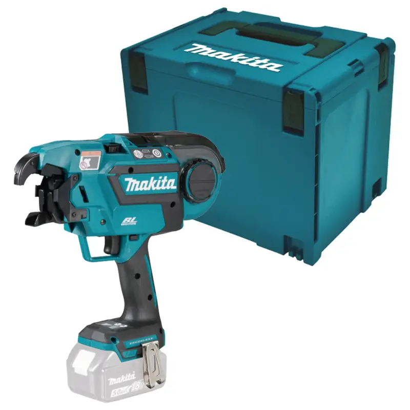 Makita DTR180ZJ Akku-Bewehrungsverbinder (Rödler) 18V Solo im MAKPAC Top-Seller