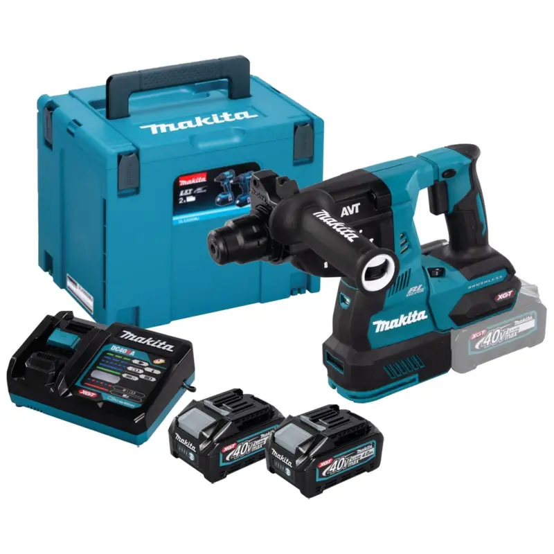 Makita HR003GM201 Akku-Kombihammer 40V / 2x 4,0 Ah Akku + Ladegerät im Makpac Mega-Angebot