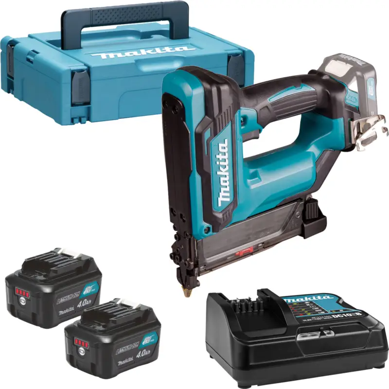 Preisknaller Makita PT354DSMJ Akku-Stiftnagler 12 V max. / 4,0 Ah, 2 Akkus + Ladegerät im MAKPAC