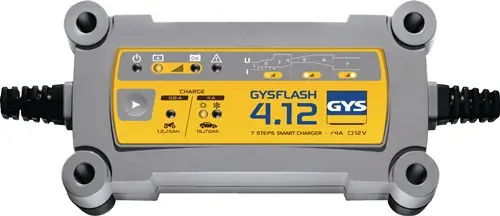Schneller Versand GYS Batterieladegerät FLASH 4.12 12 V 0,8-4 A - 29422