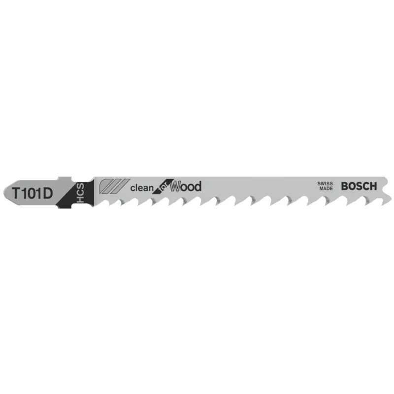 Bosch 5x Stichsägeblatt T 101 D Clean for Wood - 2608630032 Schneller Versand