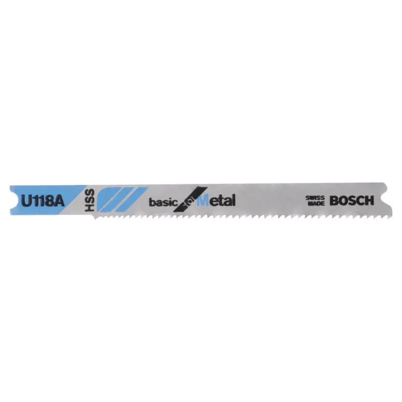 Neu Im Sortiment Bosch 3x Stichsägeblatt U 118 A Basic for Metal - 2608631511