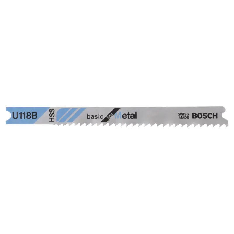Bosch 3x Stichsägeblatt U 118 B Basic for Metal - 2608631771 Bestpreis