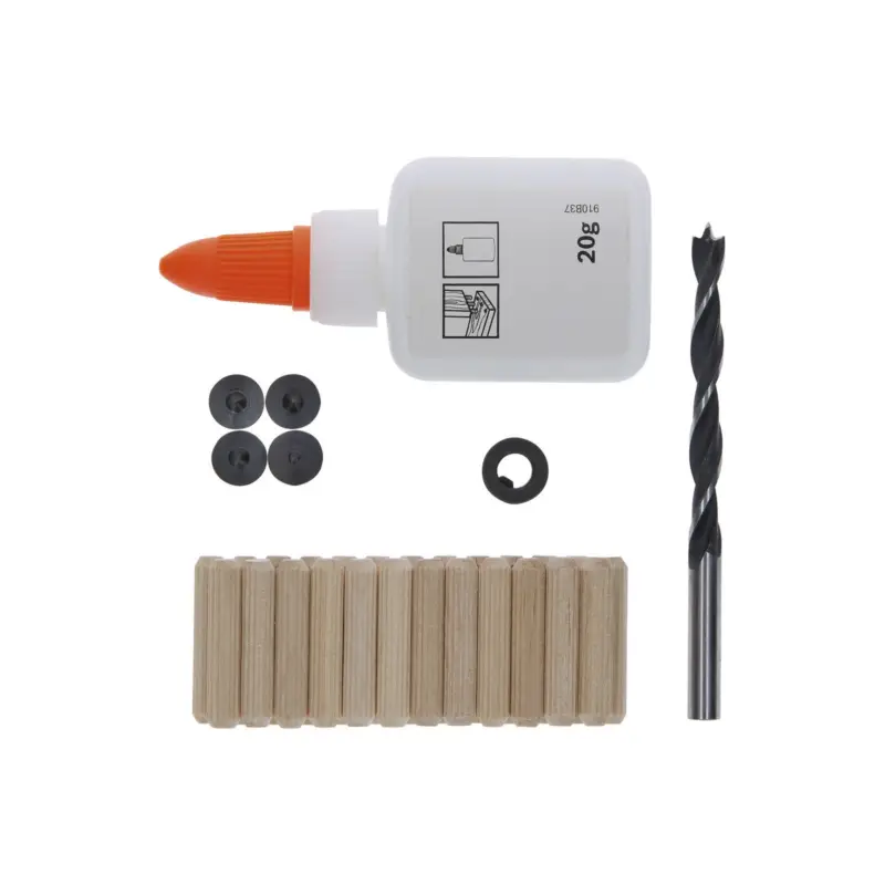Bosch Holzdübel-Set, 32tlg., 6 mm, 30 mm - 2607000449 Neue Ware