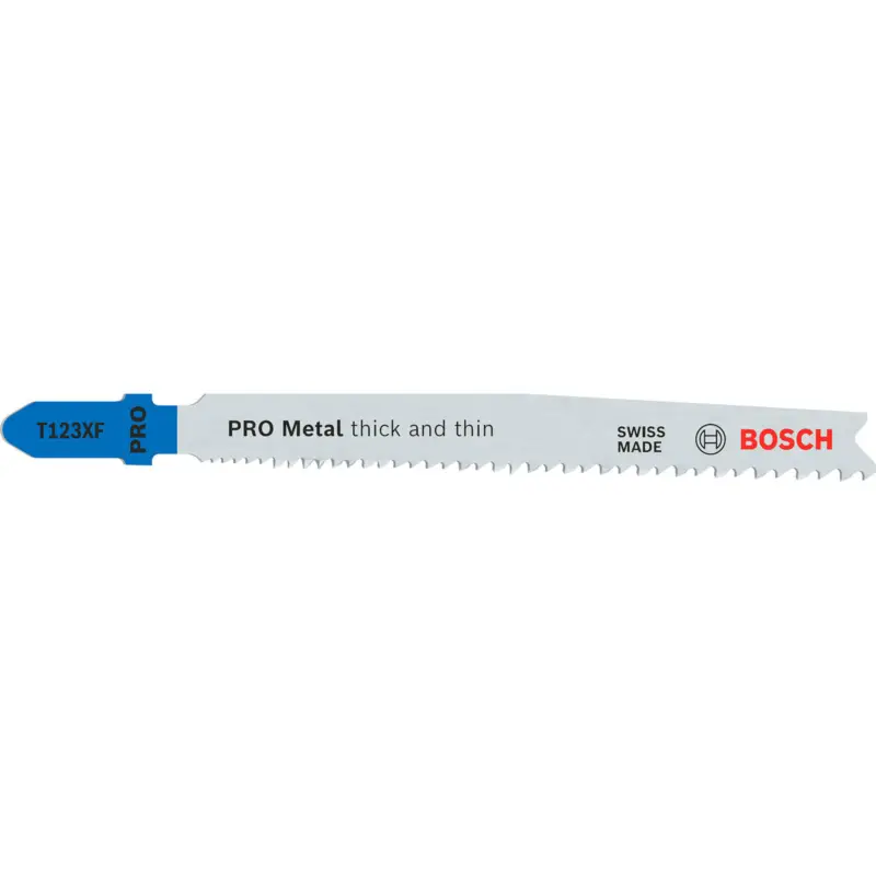 Bosch PRO Metal thick and thin T123XF Stichsägeblatt 100 mm 5-tlg. - 2608638473 Expressversand