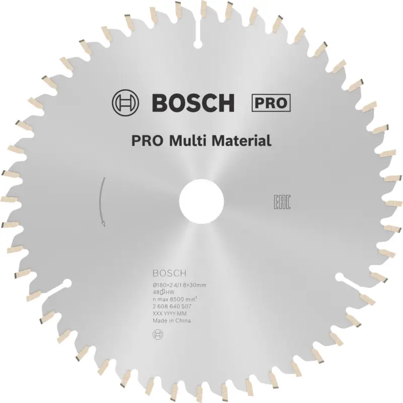 Bosch PRO Multi Material Kreissägeblatt 180 x 2,4 x 30 mm - 2608640507 Angebot