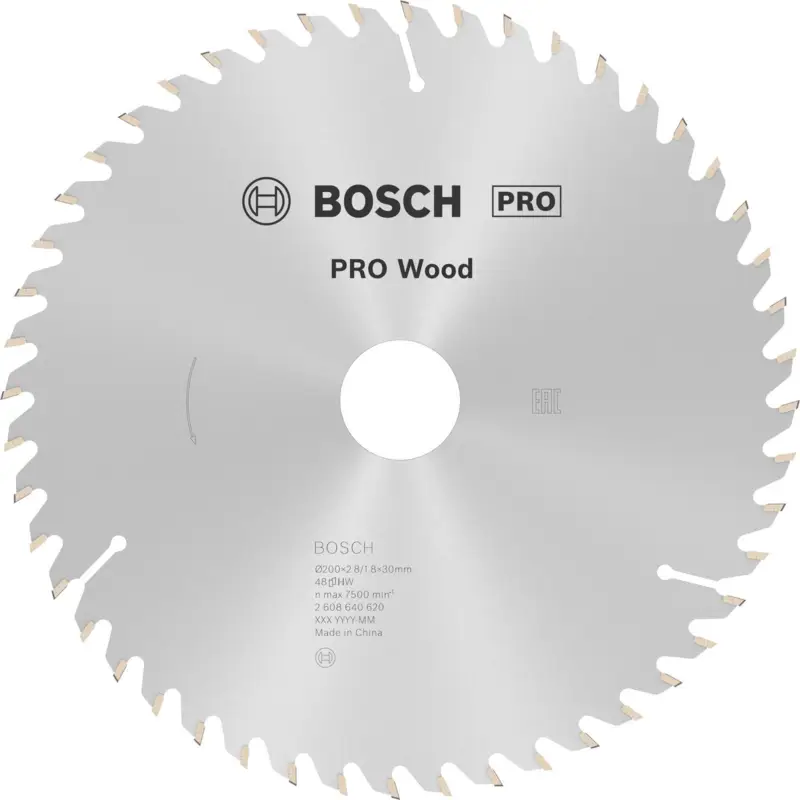 Bosch PRO Wood Kreissägeblatt 200 x 2,8 x 30 mm - 2608640620 Ausverkauf