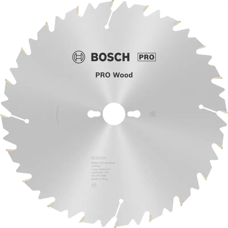 Highlight Bosch PRO Wood Kreissägeblatt 300 x 2,8 x 30 mm - 2608640700
