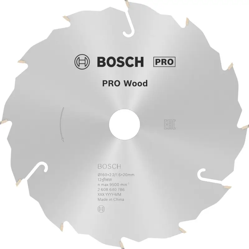 Abverkauf Bosch PRO Wood Kreissägeblatt 160 x 2,2 x 20 mm - 2608640786