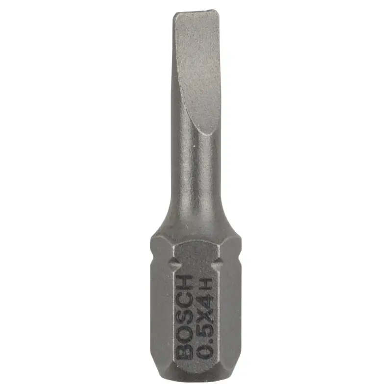Versand Am Gleichen Tag Bosch 3x Schrauberbit Extra-Hart, S 0,5 x 4,0, 25 mm - 2607001457